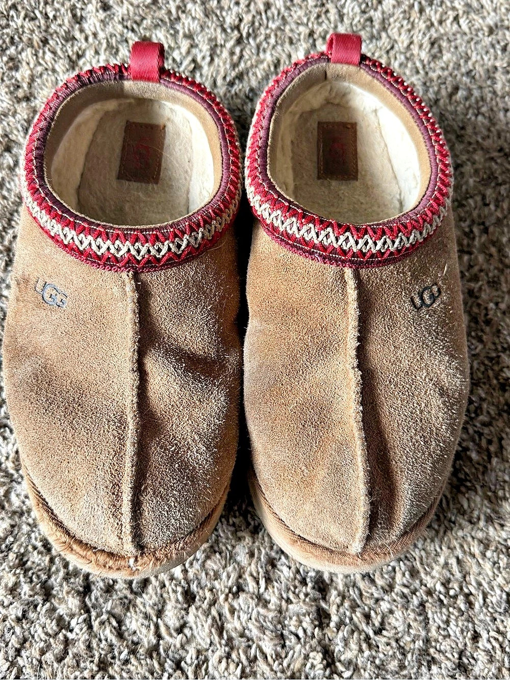 UGG Kids' Tazz Slippers in Chestnut size 5